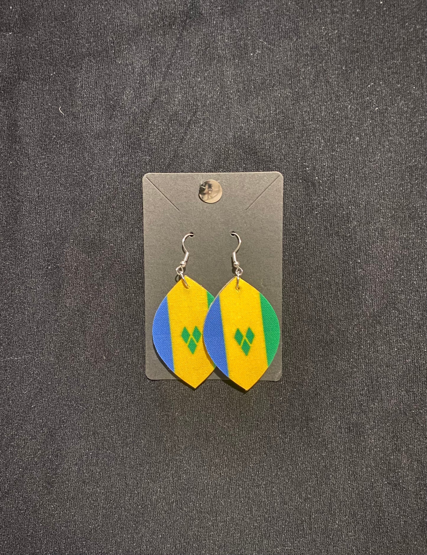 St Vincent Flag π»π¨ Ear Rings