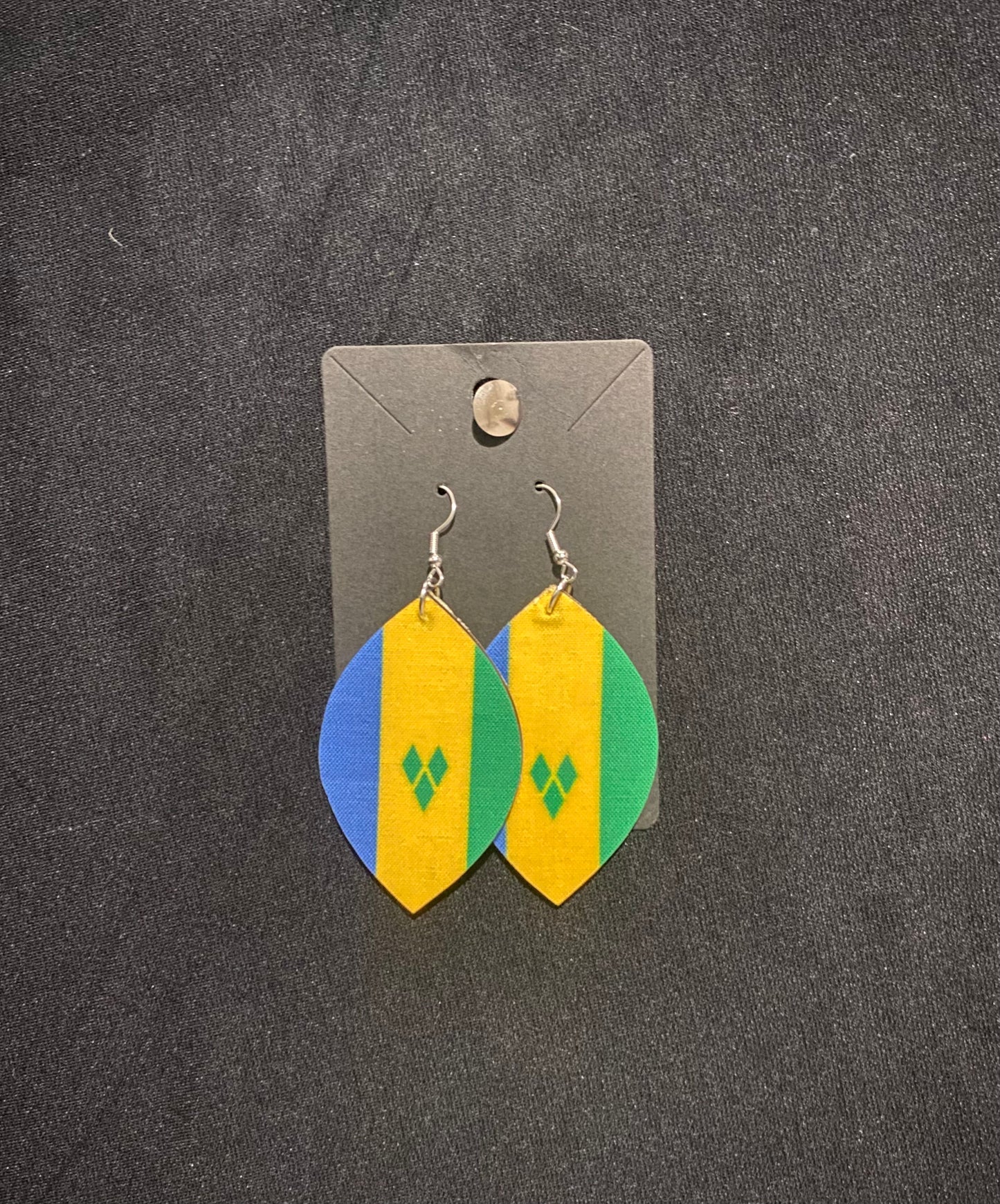 St Vincent Flag π»π¨ Ear Rings