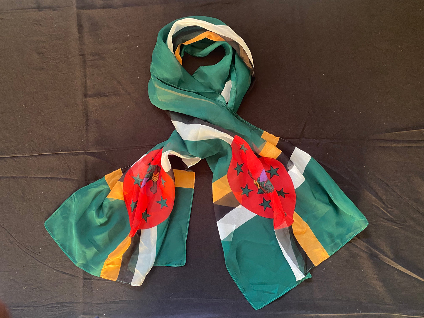 Dominica 🇩🇲 Flag Scarf
