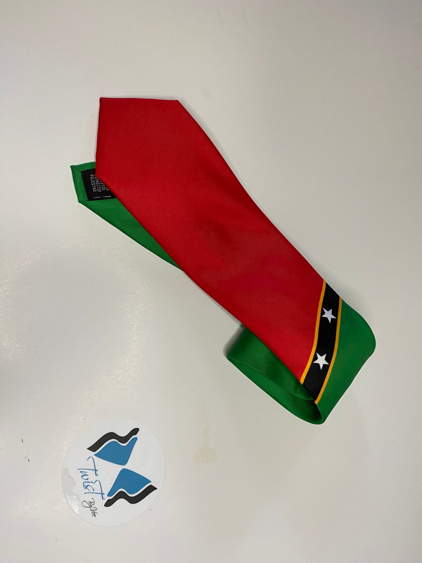 St Kitts Nevis Flag Neck Tie