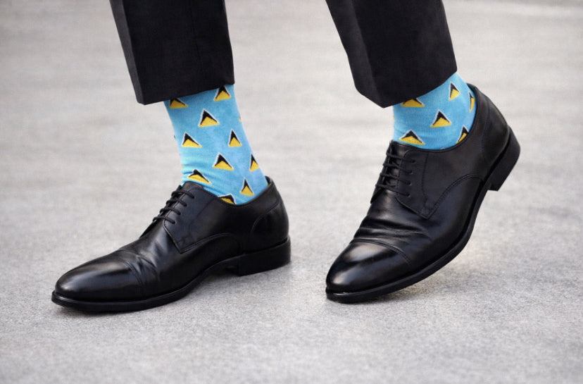 Saint Lucia Island Socks