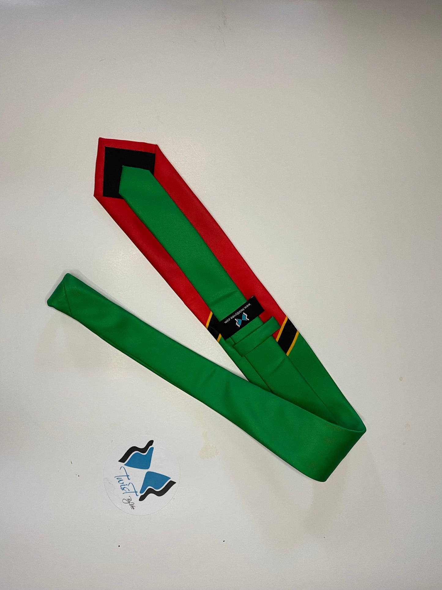 St Kitts Nevis Flag Neck Tie