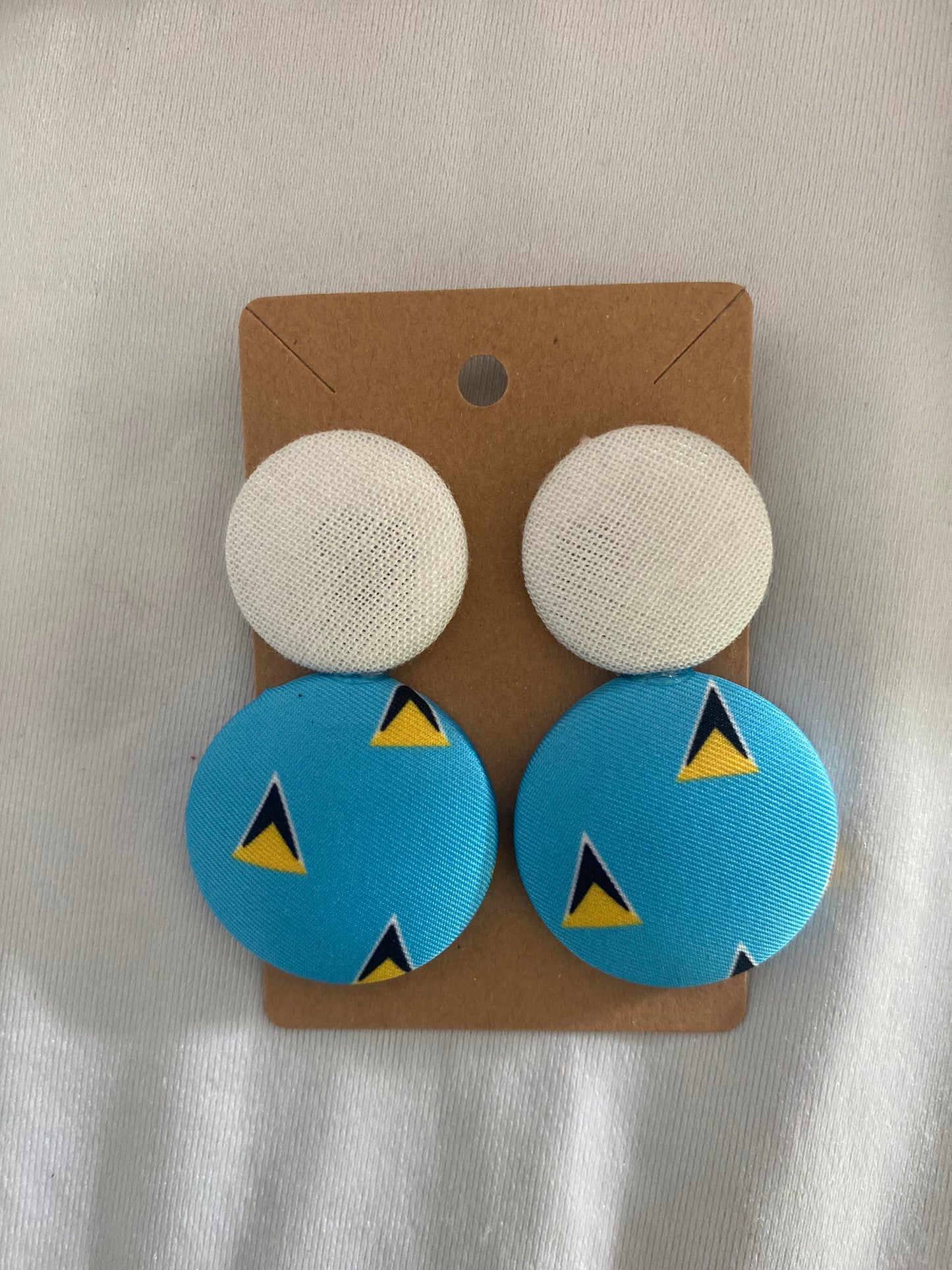 Button Earrings