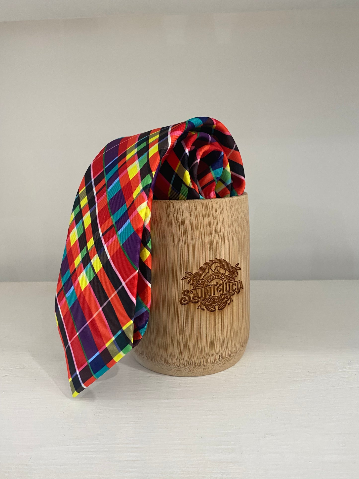 Creole Madras Neck Tie