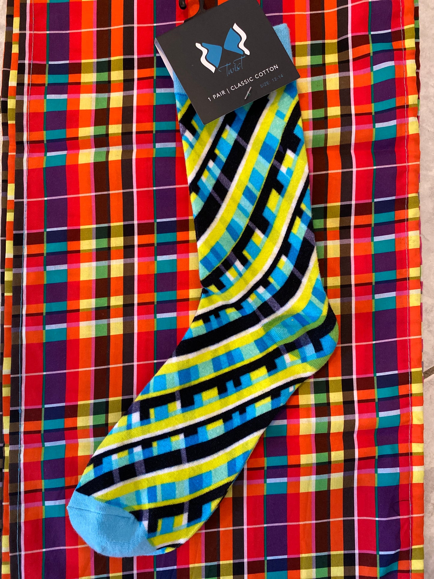 Plaid Socks