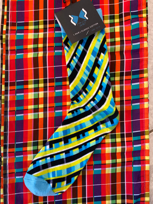 Plaid Socks