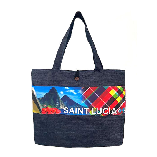 Creole Soirée Saint Lucia Tote