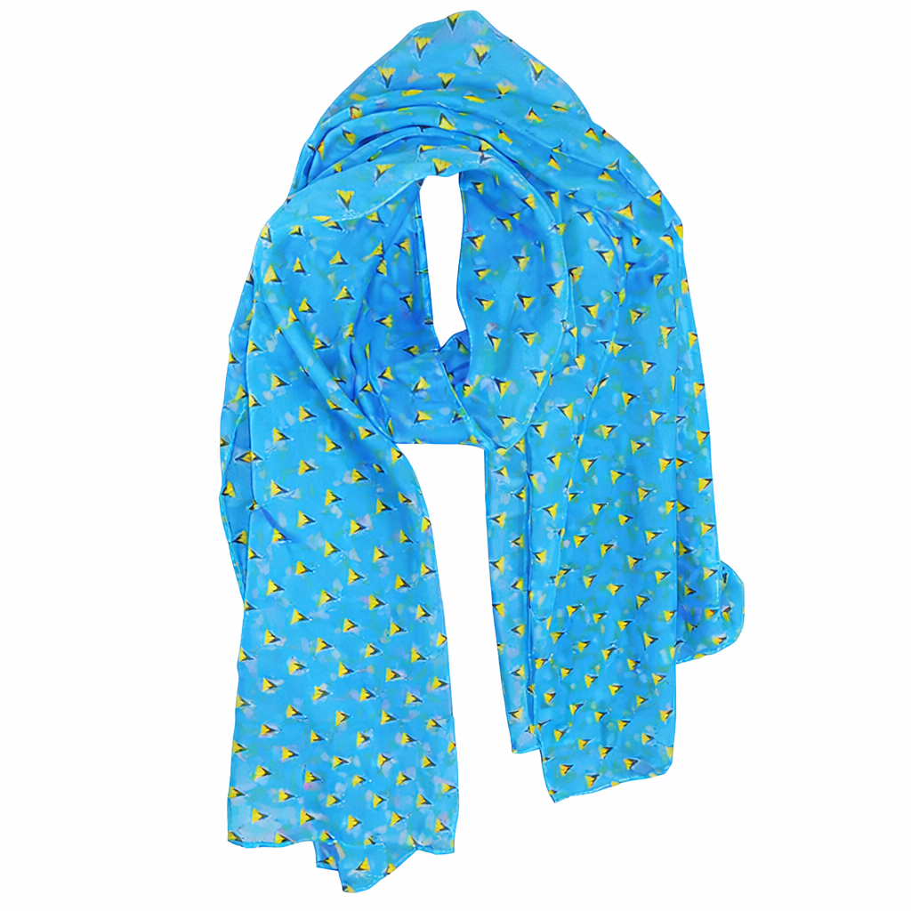 Saint Lucia Island Scarf 🇱🇨
