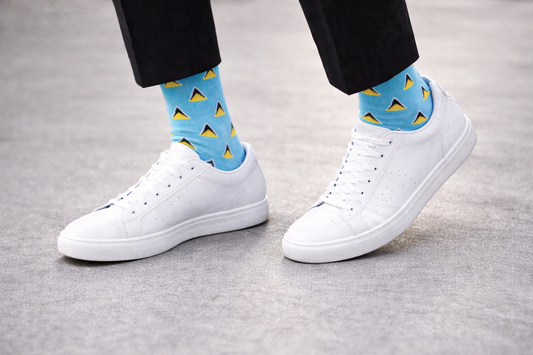 Saint Lucia Island Socks