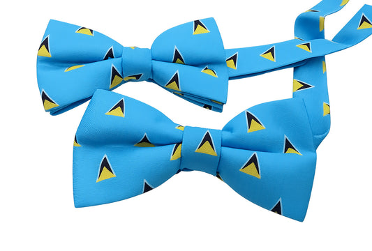 Saint Lucia Island Bow Tie