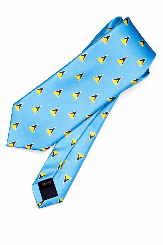 Saint Lucia Island Neck Tie