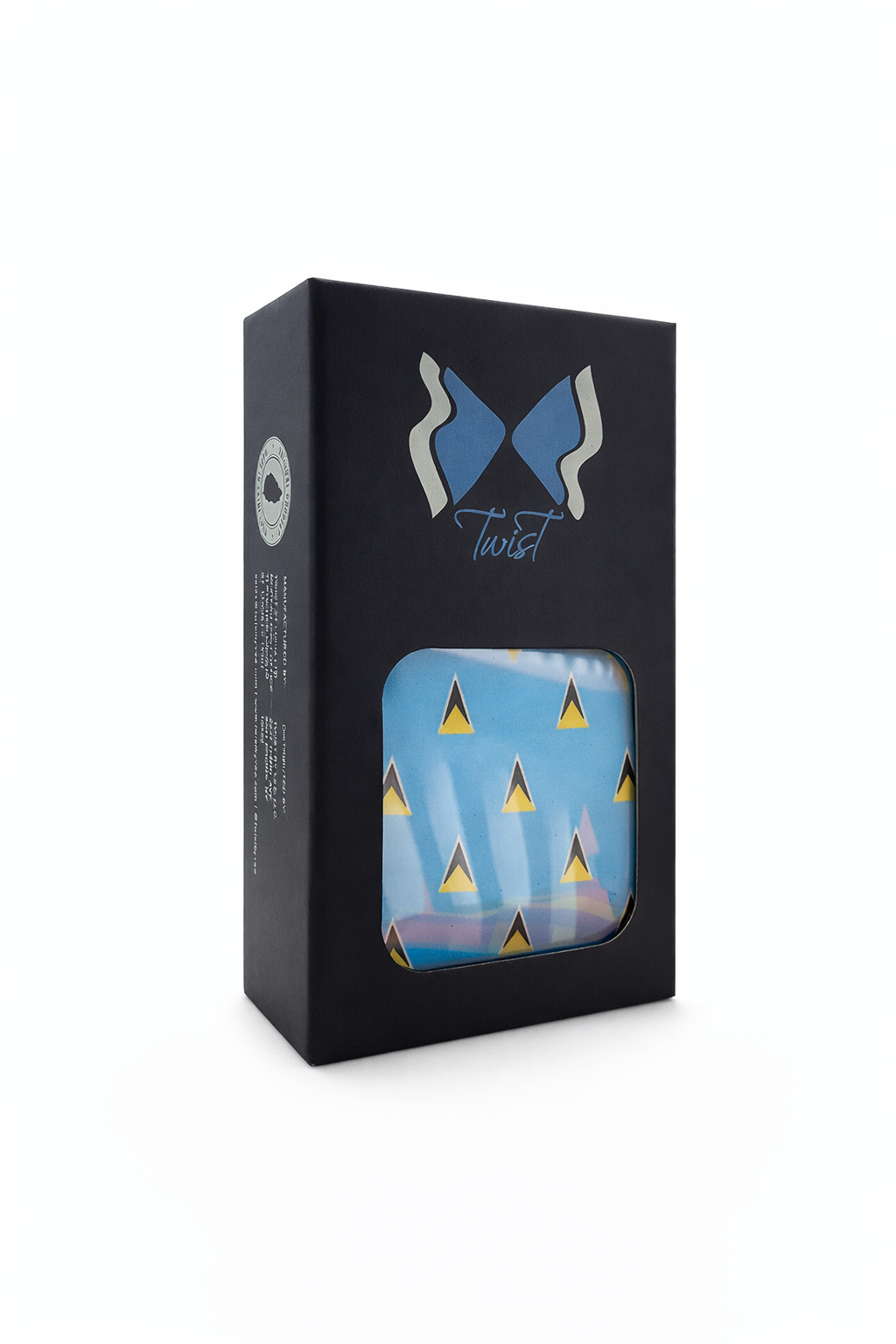 Saint Lucia Island Neck Tie