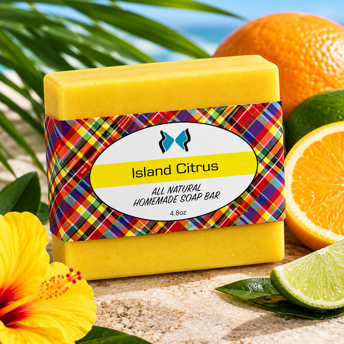 Island Citrus: All Natural Handmade Soap