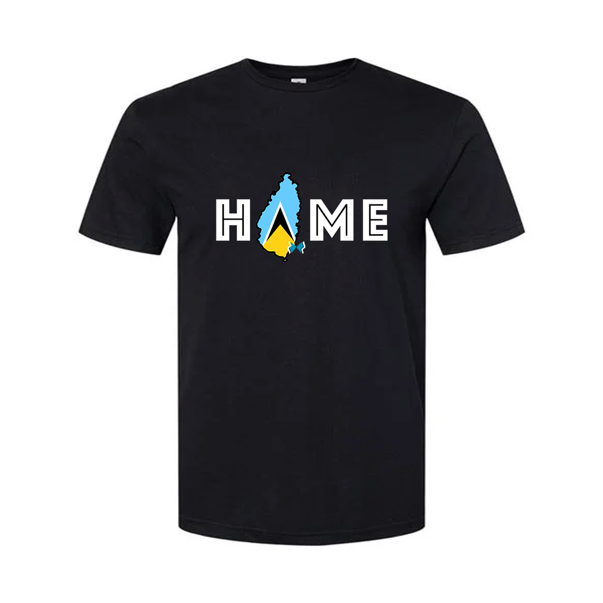 Saint Lucia Flag HOME Tee