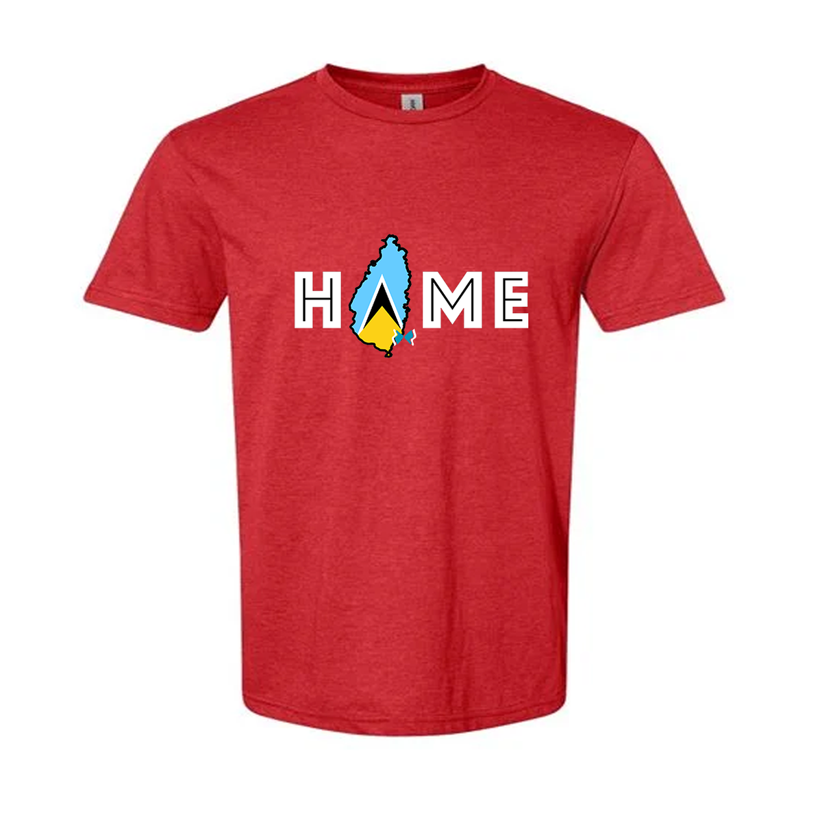 Saint Lucia Flag HOME Tee