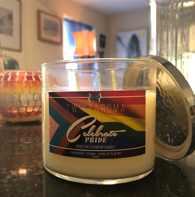 Over The Rainbow PRIDE Candle